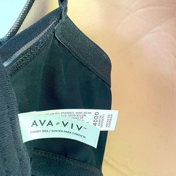 Ava & Viv T-Shirt Multi-Way Mesh Bra 44DDD - Picture 10 of 12